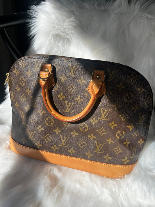 Louis Vuitton Alma PM Monogram Canvas Brown - Styles via Sina
