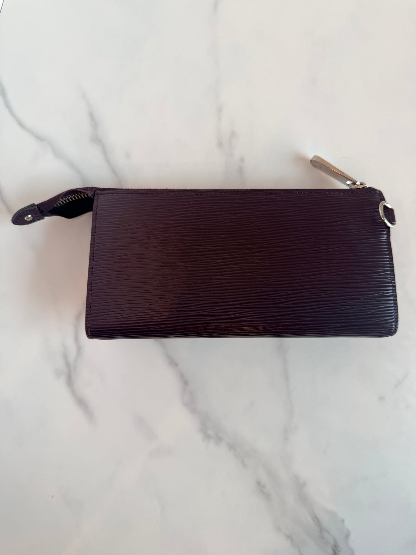 Louis Vuitton Astrid Wallet Epi Leather Purple - Styles via Sina