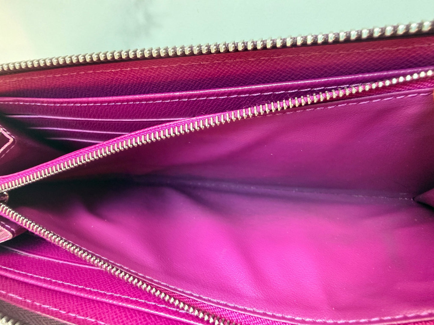 Louis Vuitton Astrid Wallet Epi Leather Purple - Styles via Sina