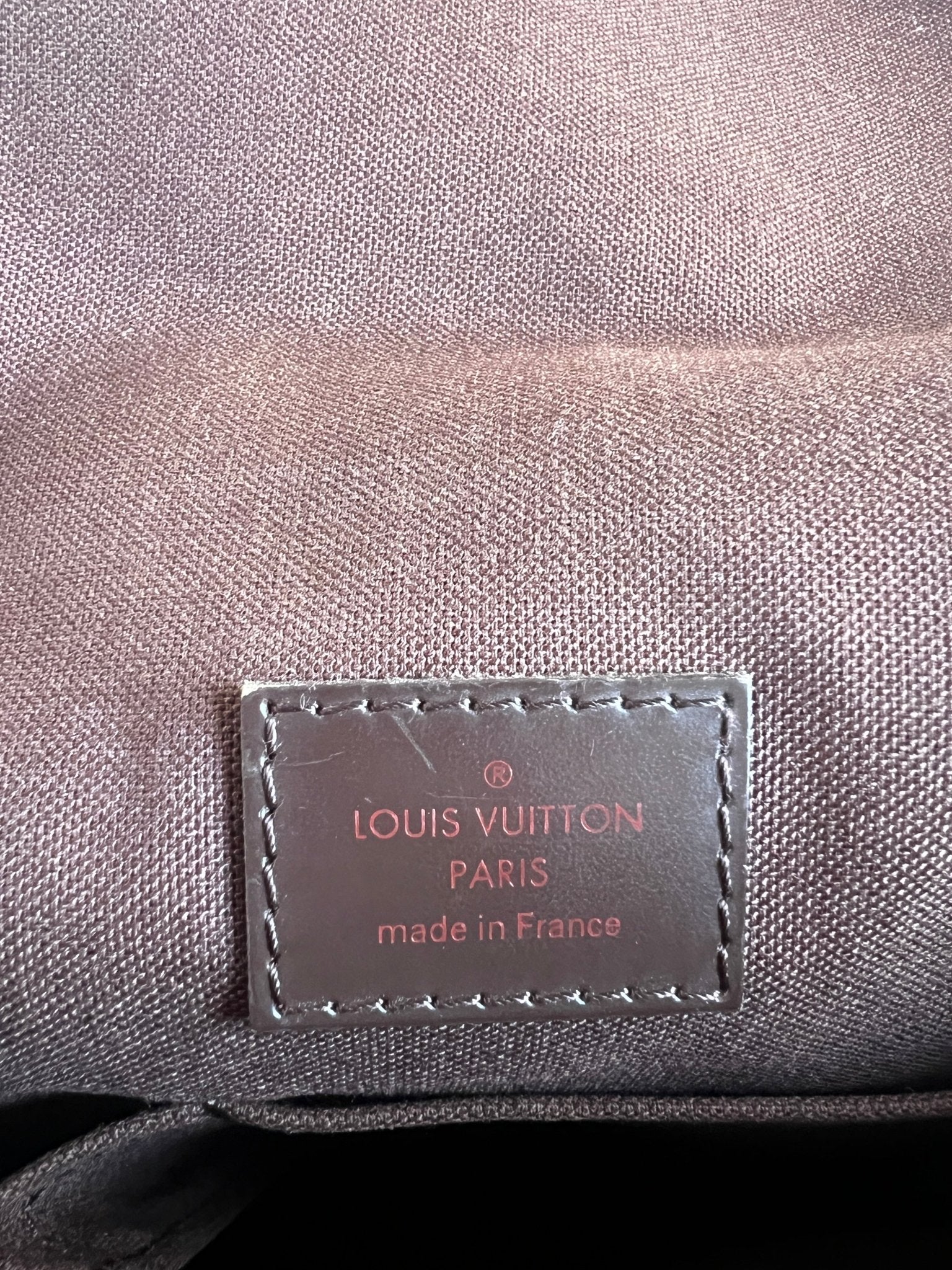 Louis Vuitton Brooklyn MM Damier Ebene Brown - Styles via Sina