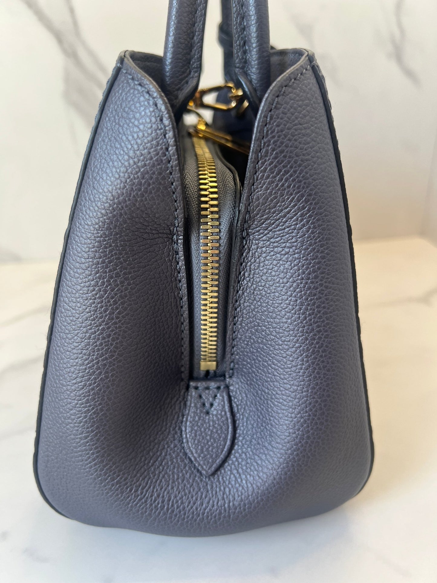 Louis Vuitton Empreinte Studded Montaigne BB Grey - Styles via Sina