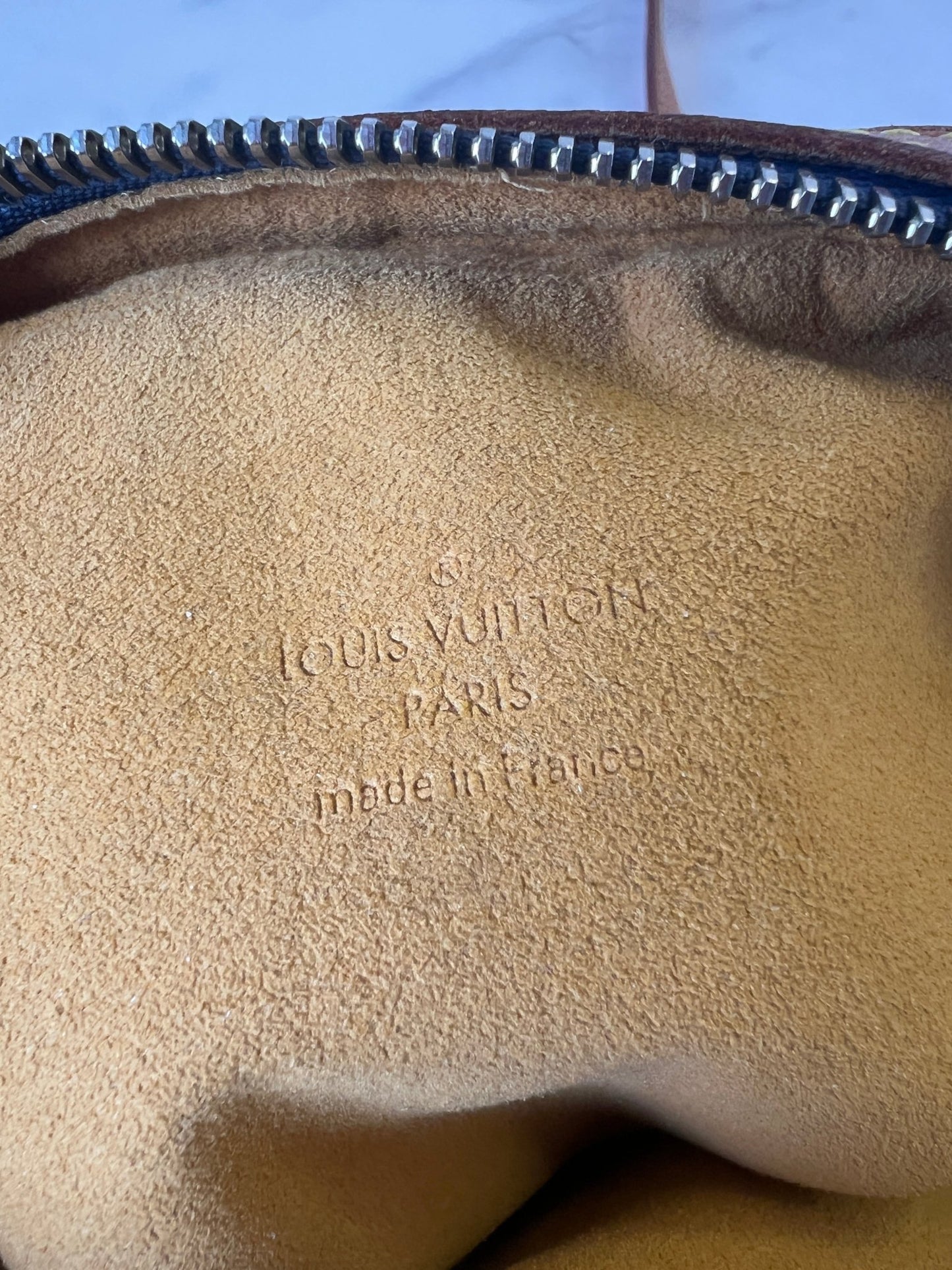 Louis Vuitton Fairfax Pochette Monogram Denim Blue - Styles via Sina