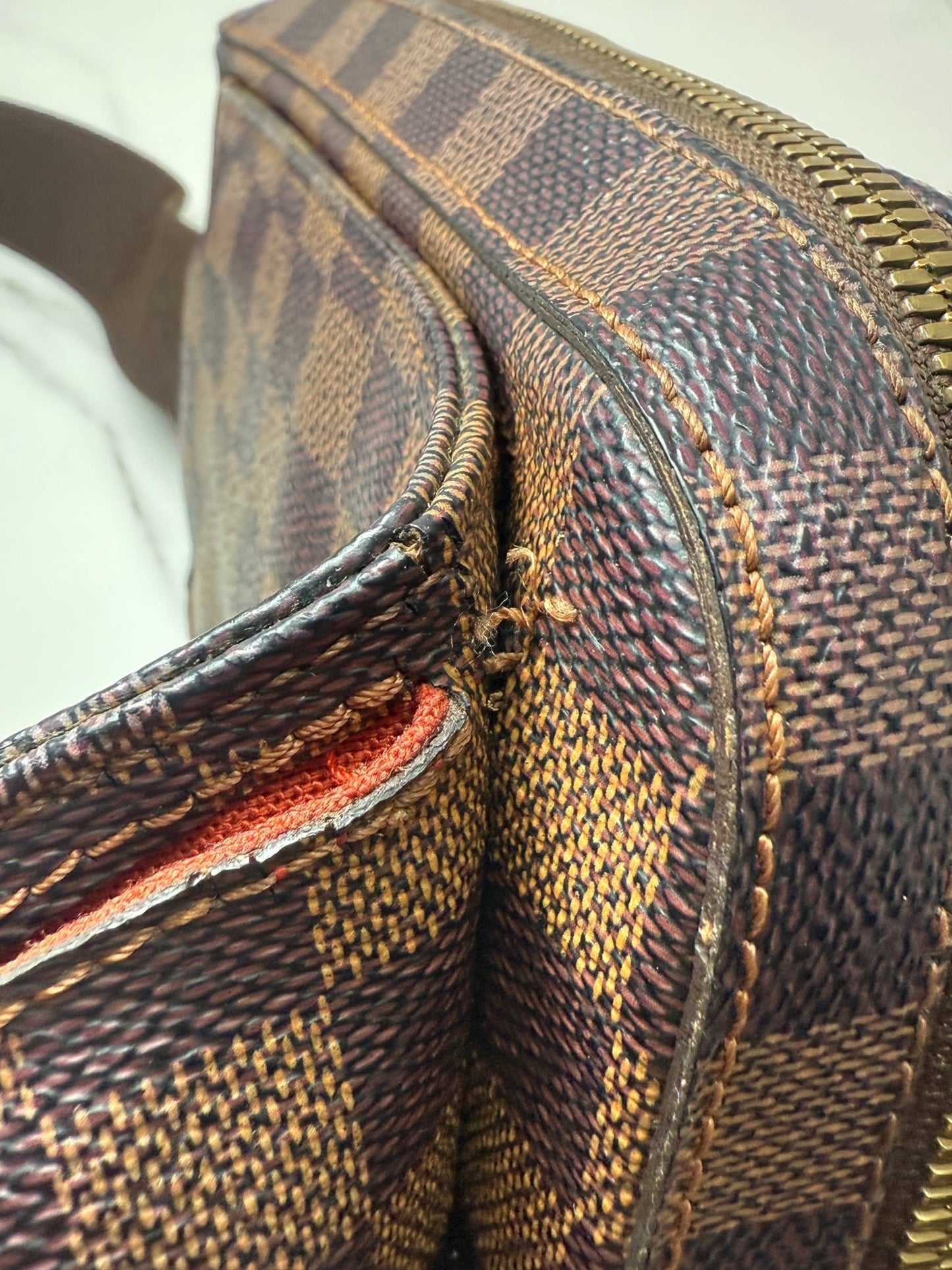 Louis Vuitton Geronimos Damier Ebene Brown - Styles via Sina