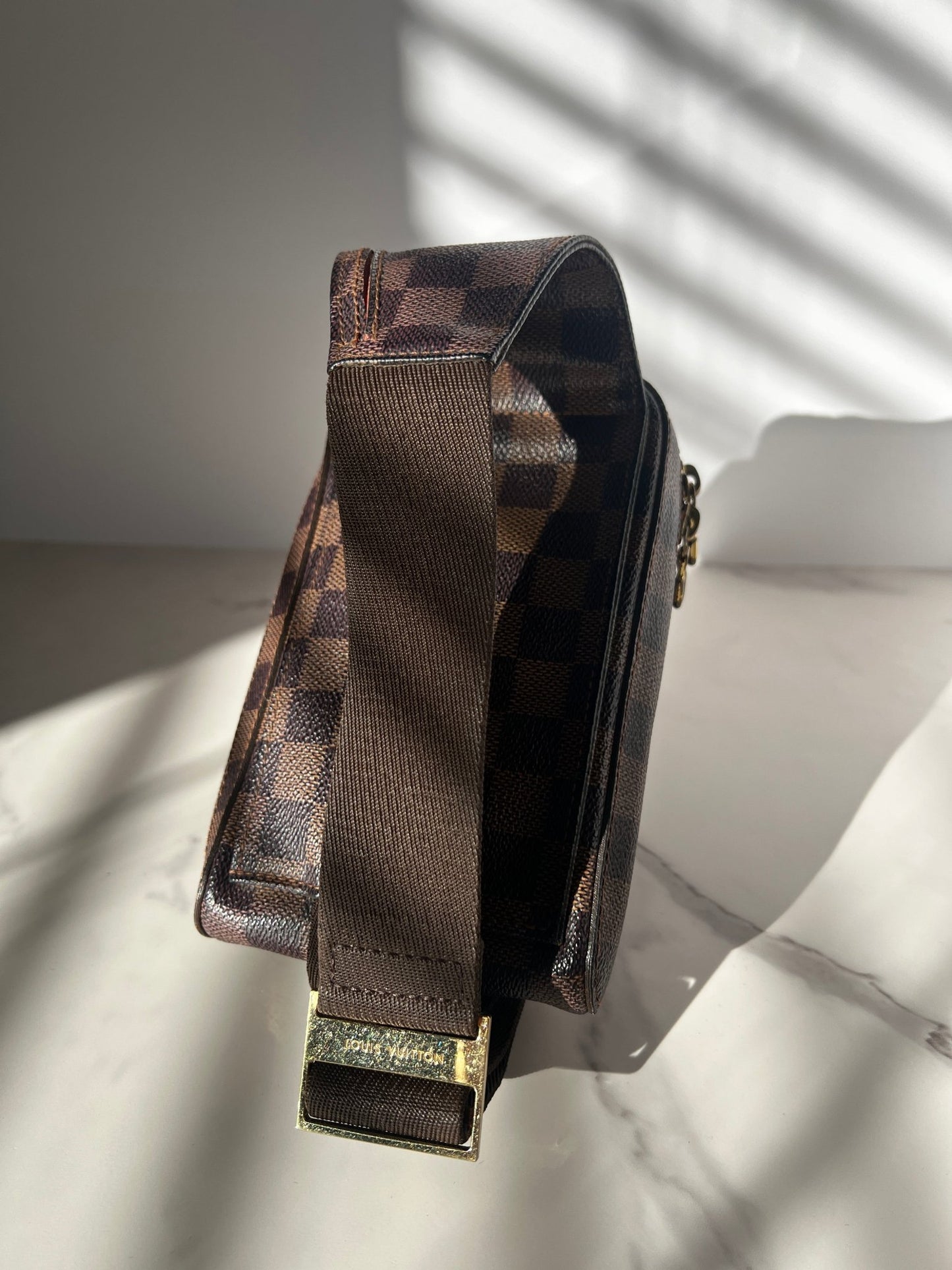 Louis Vuitton Geronimos Damier Ebene Brown - Styles via Sina