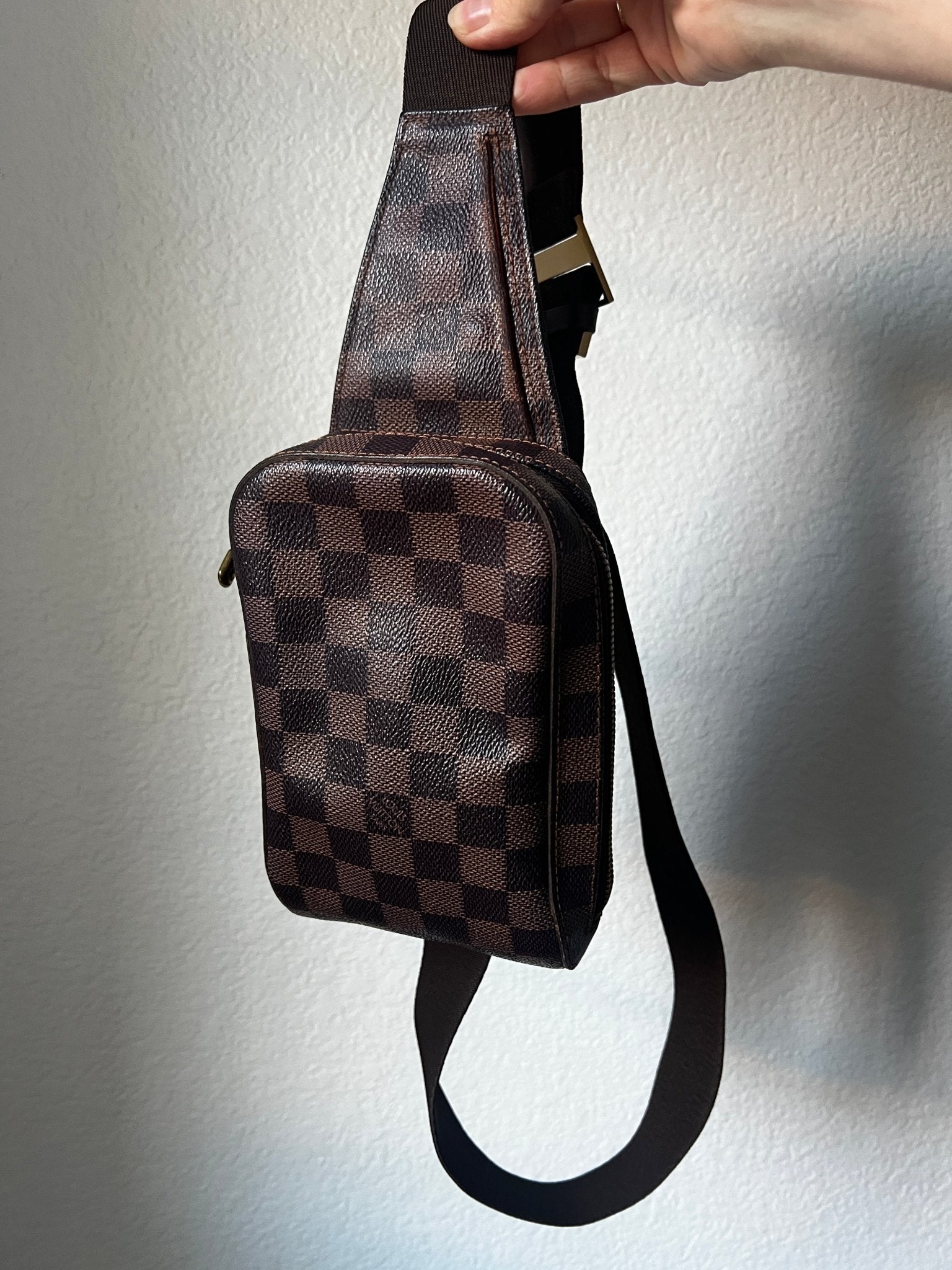 Louis Vuitton Geronimos Damier Ebene Brown - Styles via Sina