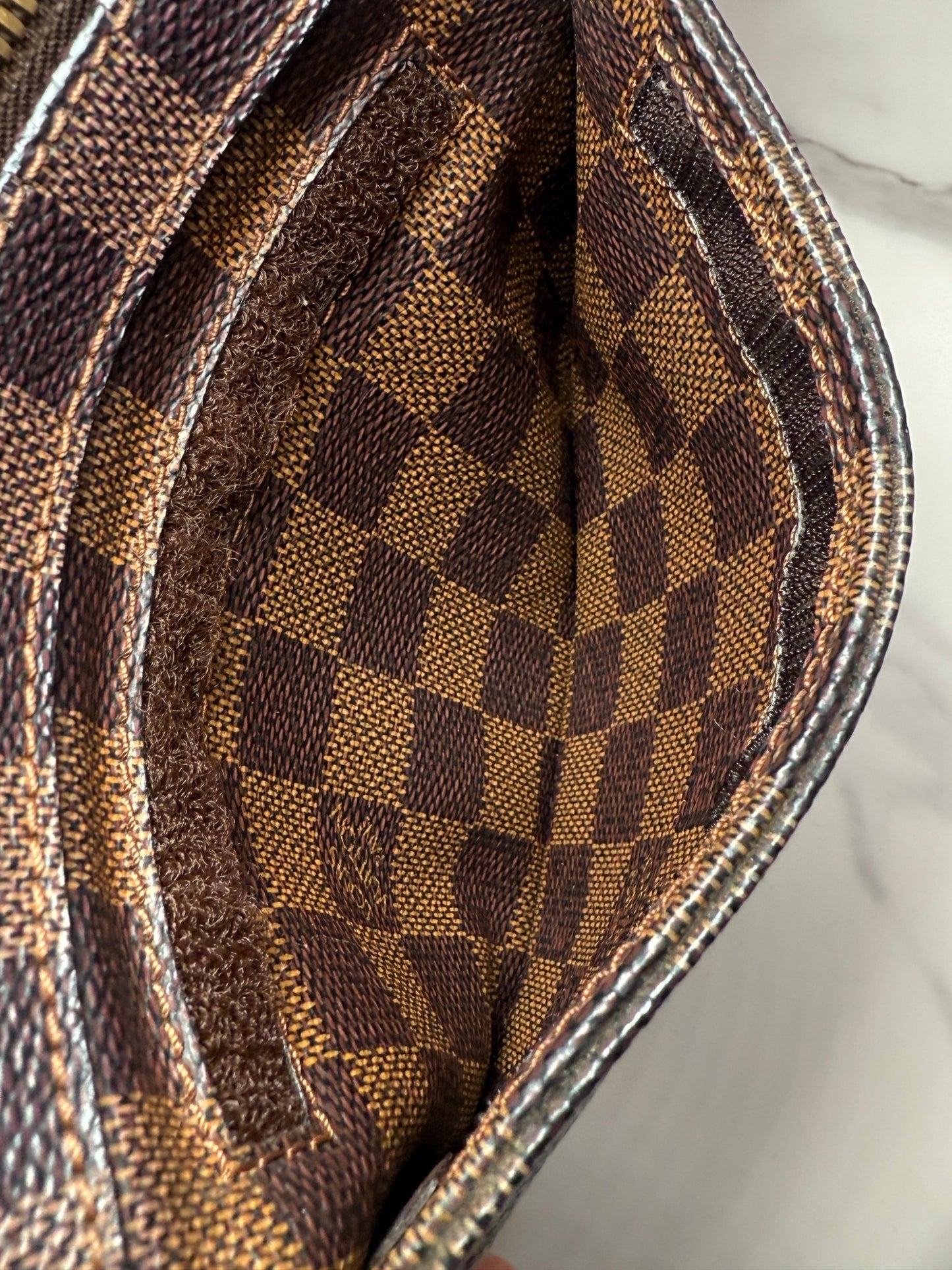 Louis Vuitton Geronimos Damier Ebene Brown - Styles via Sina