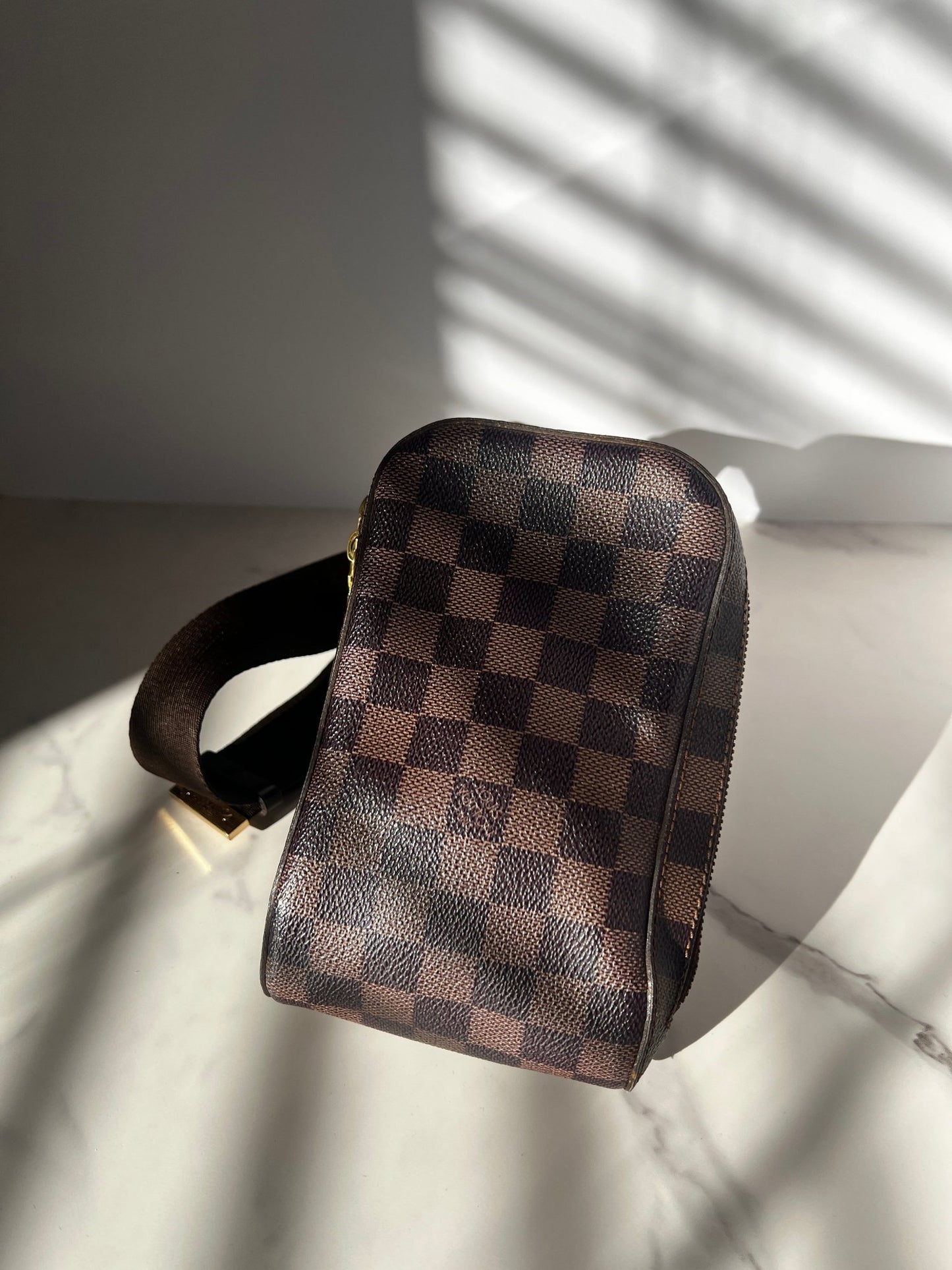 Louis Vuitton Geronimos Damier Ebene Brown - Styles via Sina