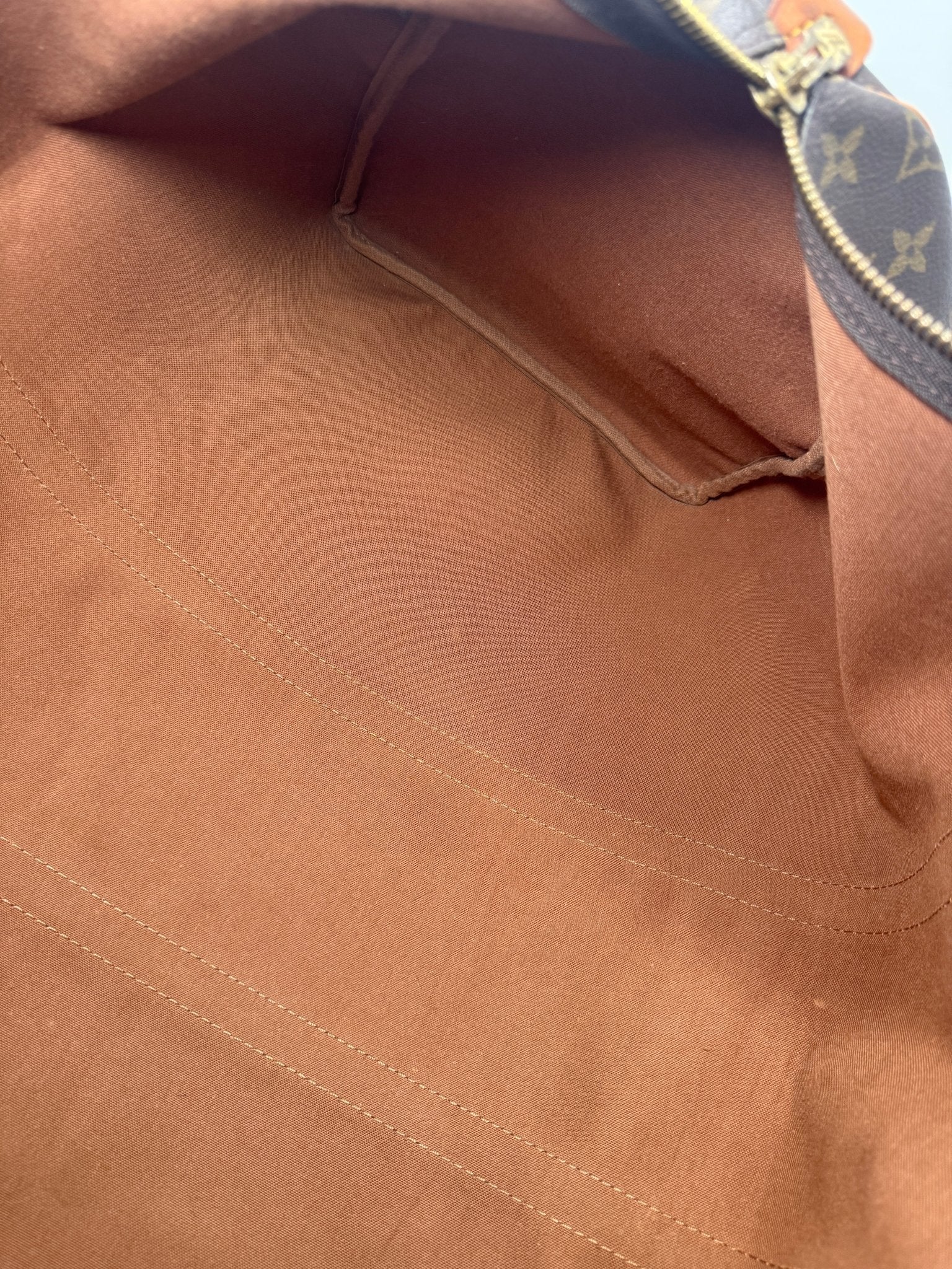 Louis Vuitton Keepall 55 Monogram Canvas Brown - Styles via Sina