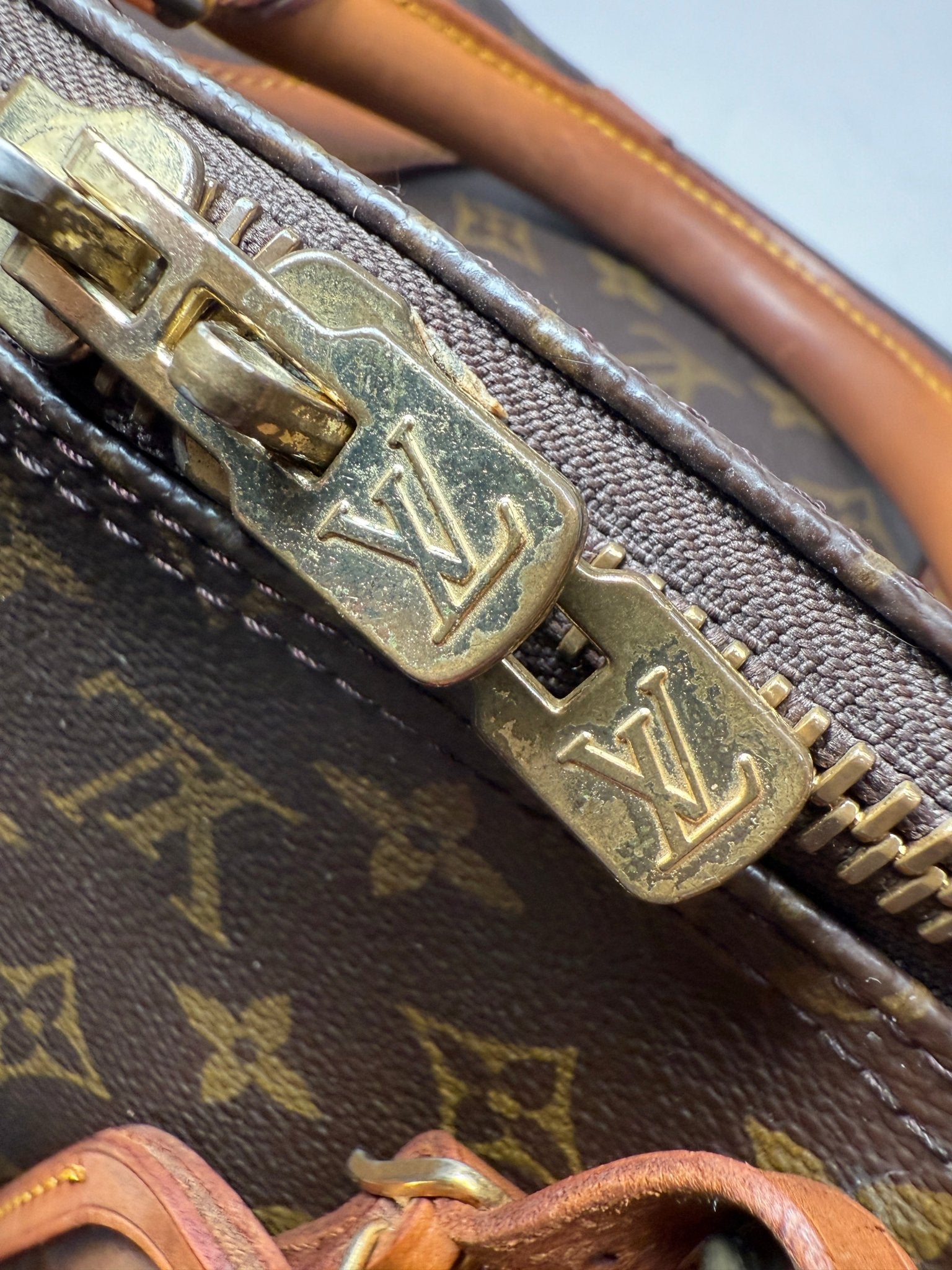 Louis Vuitton Keepall 55 Monogram Canvas Brown - Styles via Sina