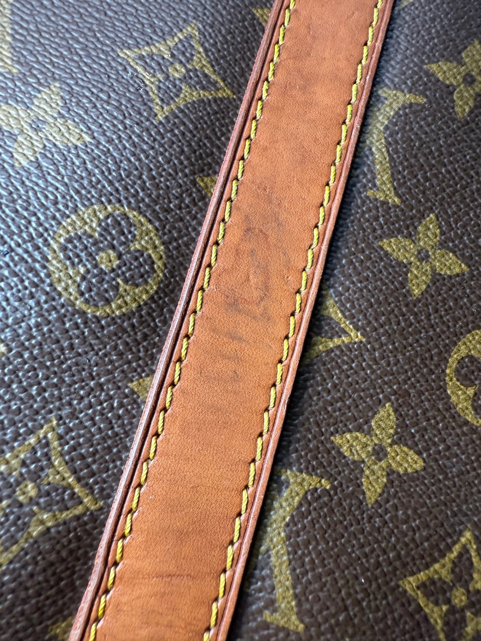 Louis Vuitton Keepall 55 Monogram Canvas Brown - Styles via Sina