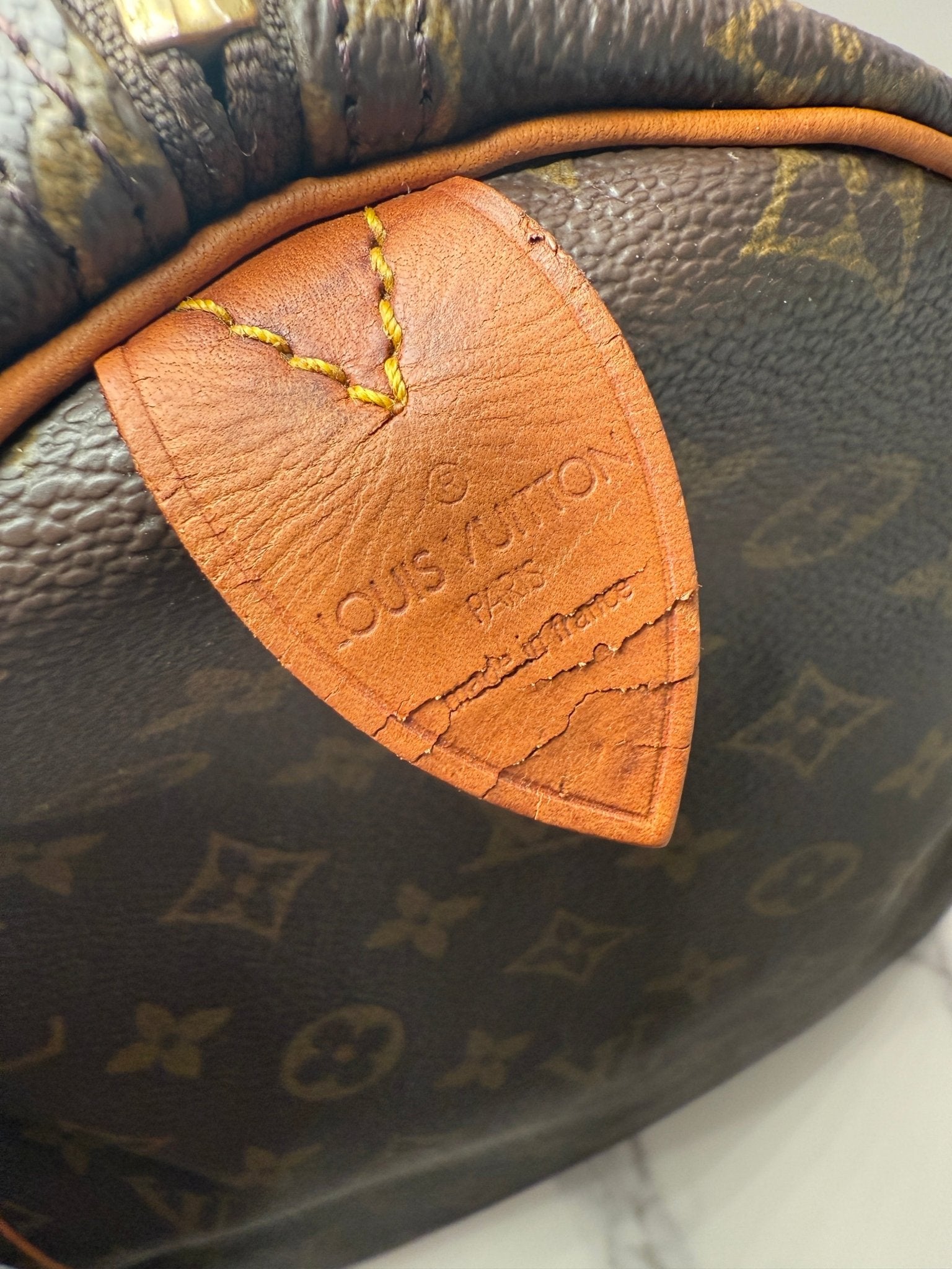 Louis Vuitton Keepall 55 Monogram Canvas Brown - Styles via Sina