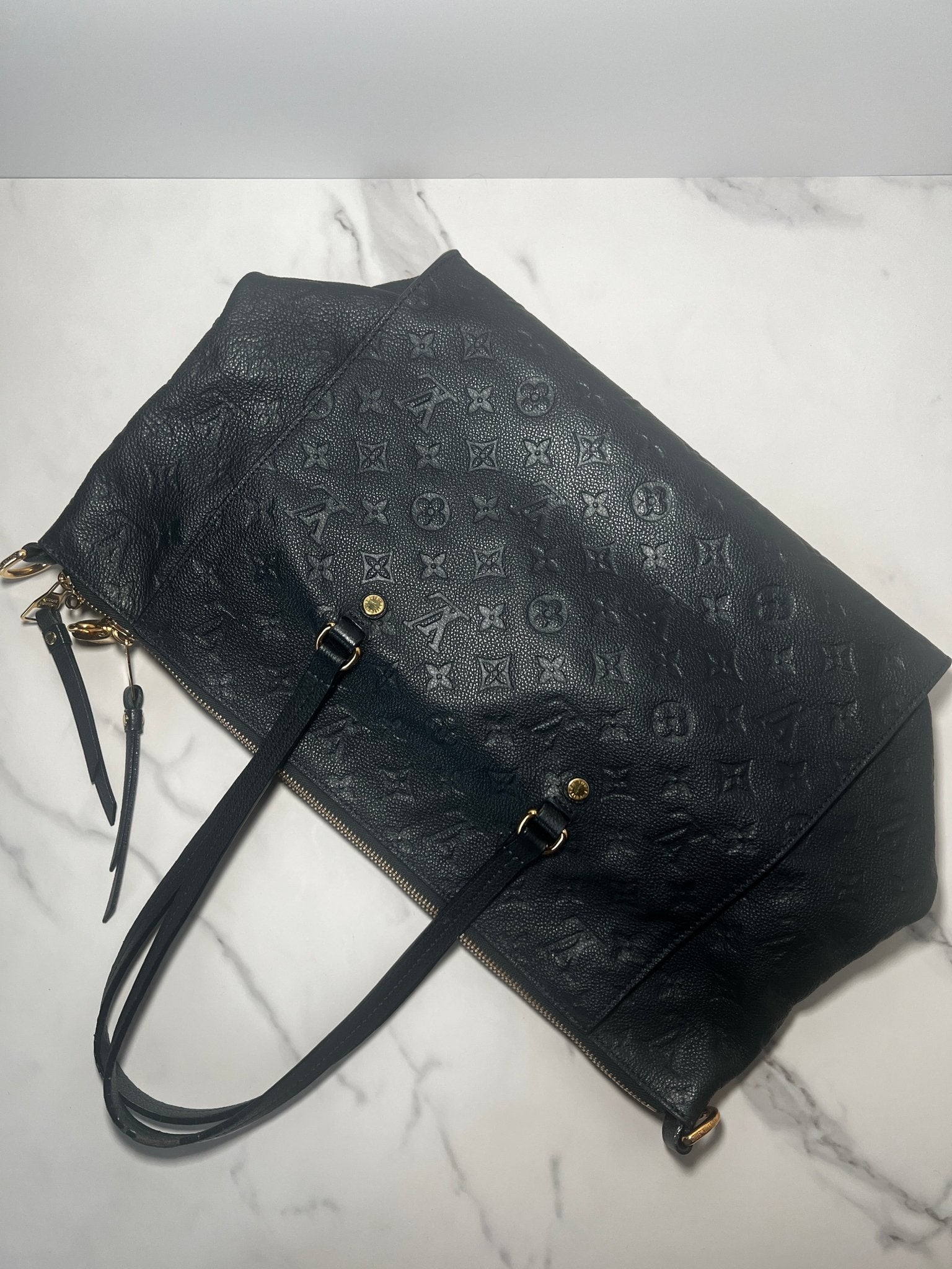 Louis Vuitton Lumineuse PM Monogram Empreinte Blue Infini - Styles via Sina