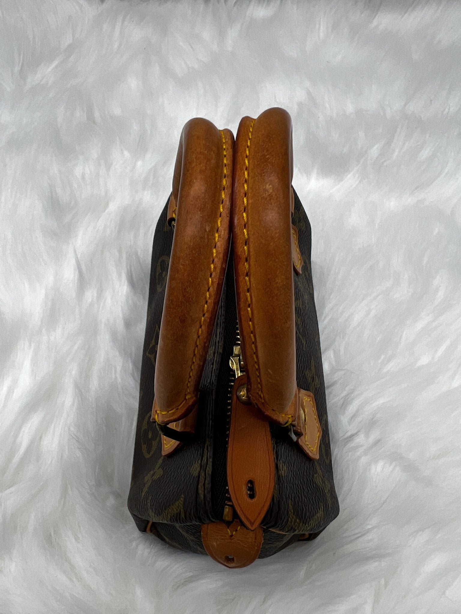 Louis Vuitton Mini Speedy Monogram Brown - Styles via Sina