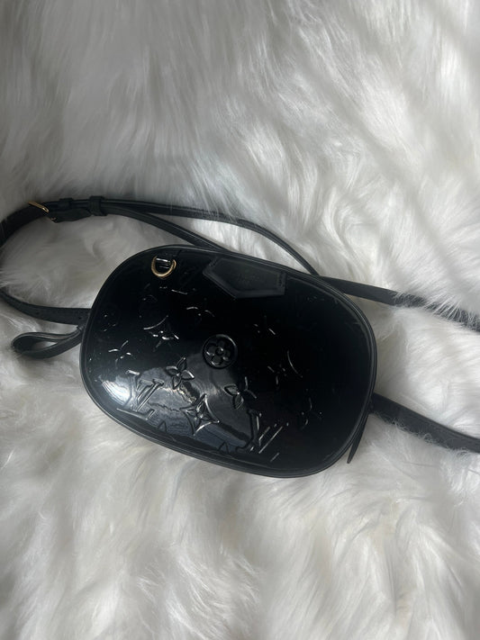 Louis Vuitton Monogram Vernis Belt / Shoulder Bag Black - Styles via Sina