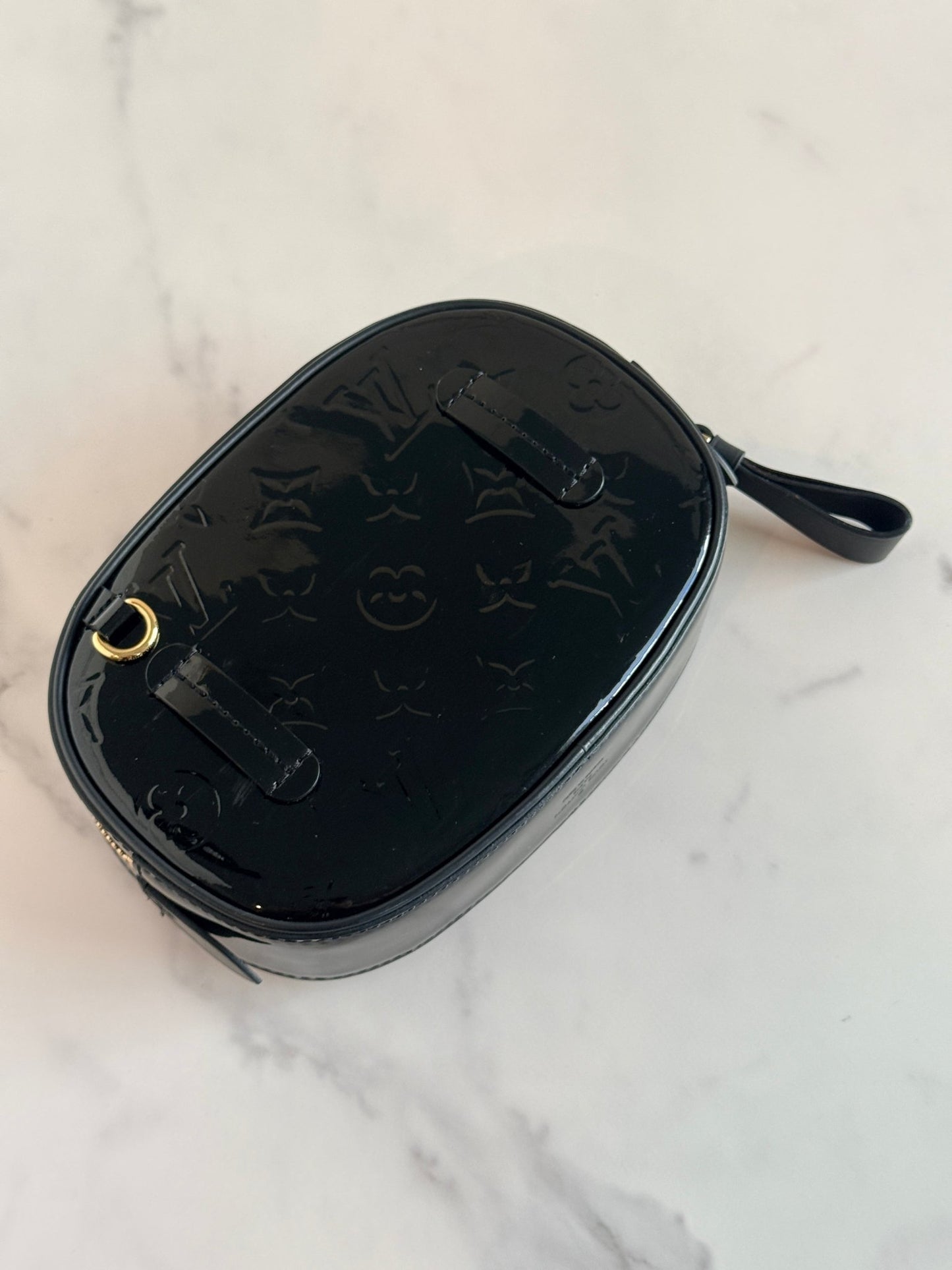 Louis Vuitton Monogram Vernis Belt / Shoulder Bag Black - Styles via Sina