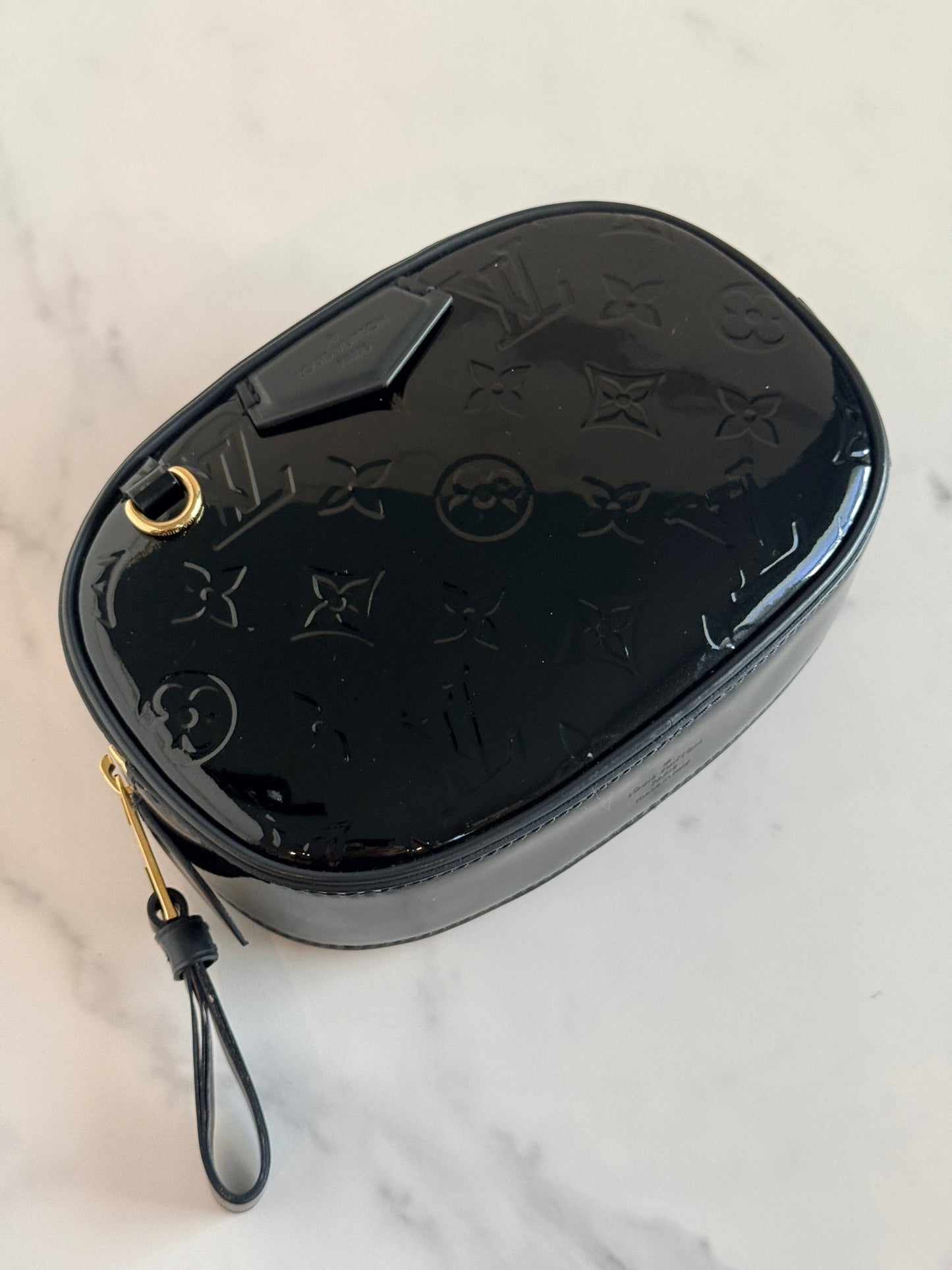 Louis Vuitton Monogram Vernis Belt / Shoulder Bag Black - Styles via Sina