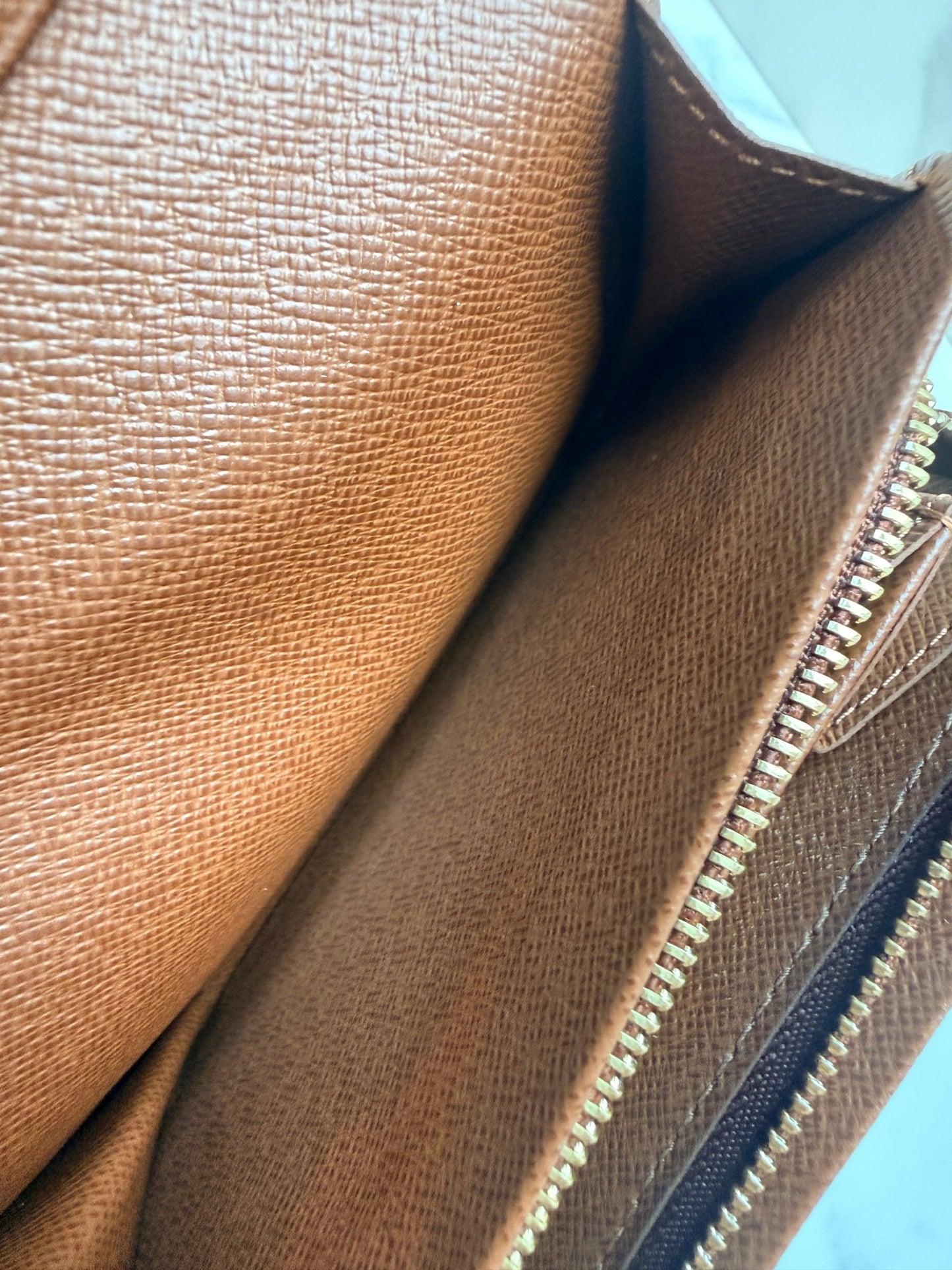 Louis Vuitton Porte - Monnaie Tresor Wallet Monogram Canvas Brown - Styles via Sina