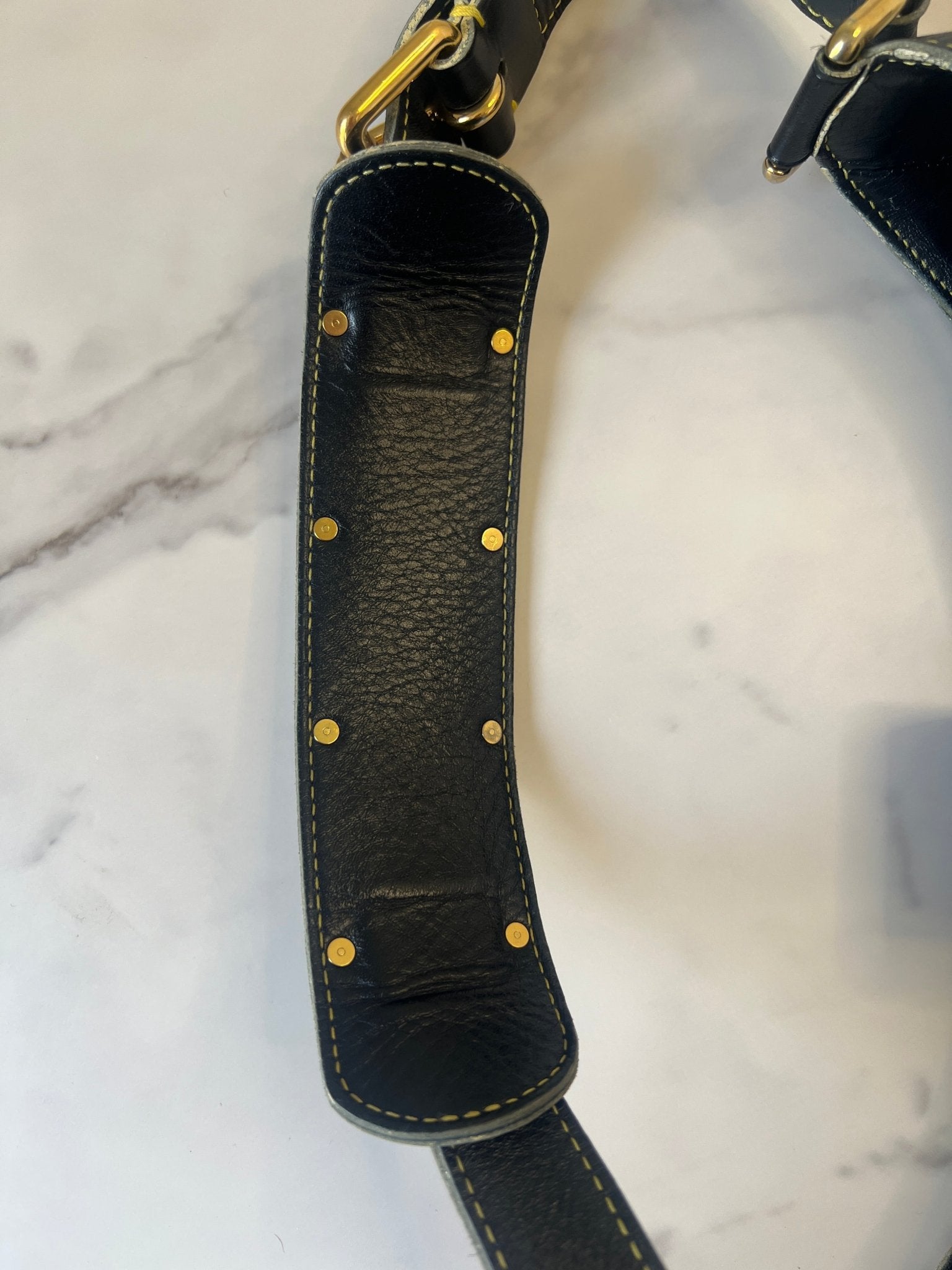 Louis Vuitton Suhali Leather L'Affriolant Bag Black - Styles via Sina