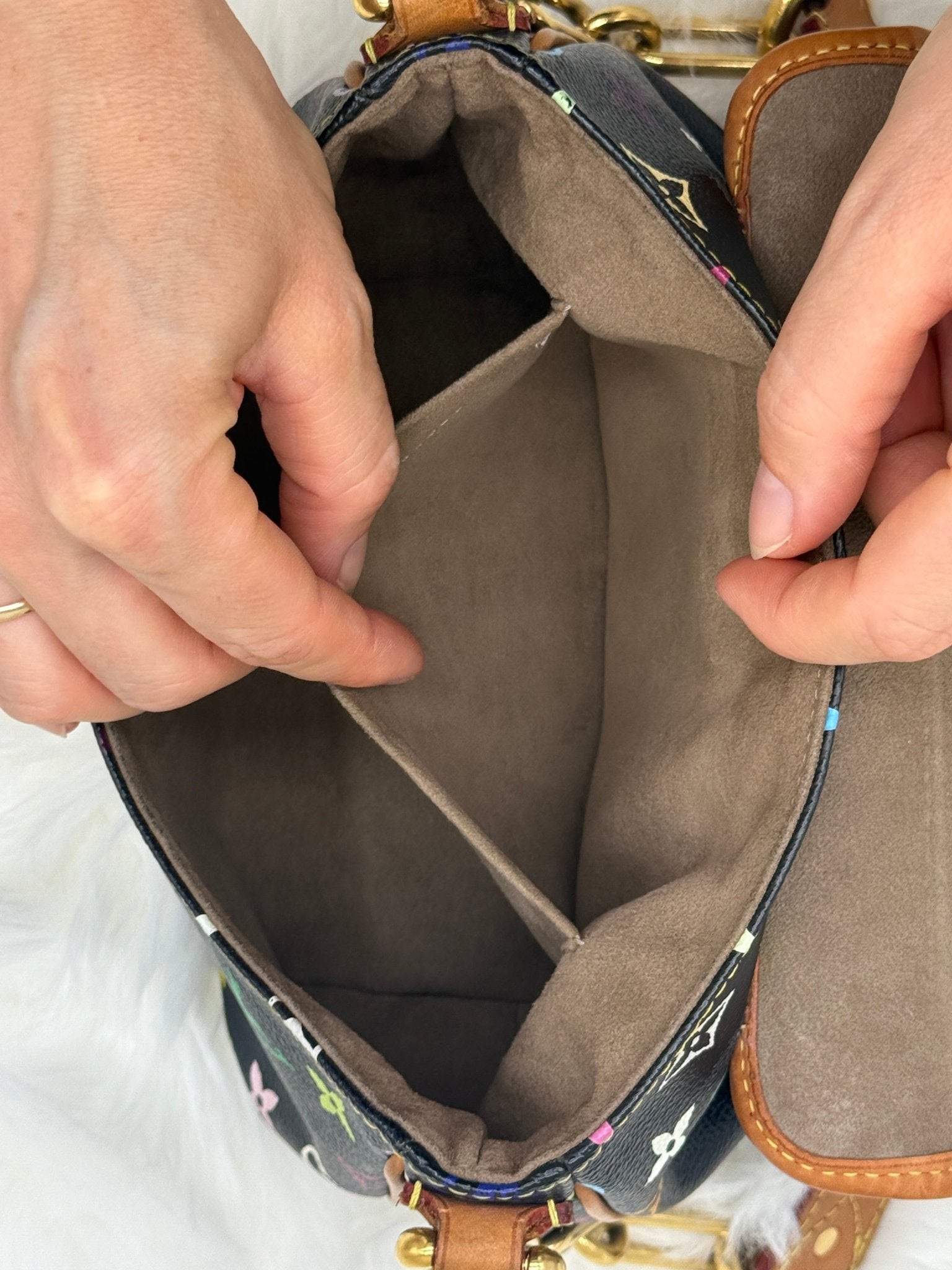 Louis Vuitton x Takashi Murakami Patty Monogram Multicolor in Black - Styles via Sina