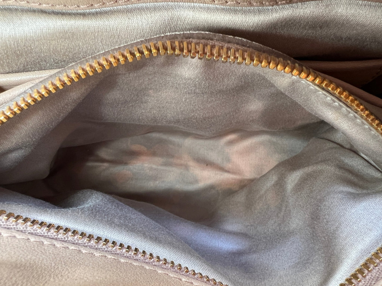 Miu Miu Nappa Matelasse Bowler Bag Beige - Styles via Sina