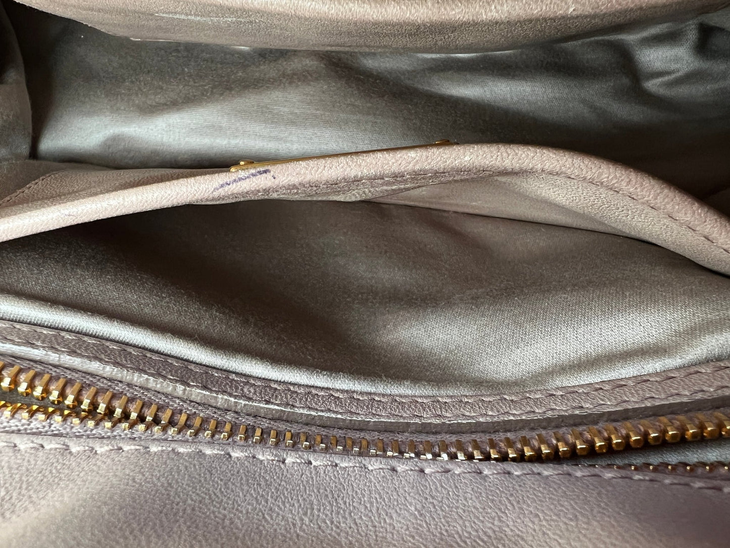 Miu Miu Nappa Matelasse Bowler Bag Beige - Styles via Sina